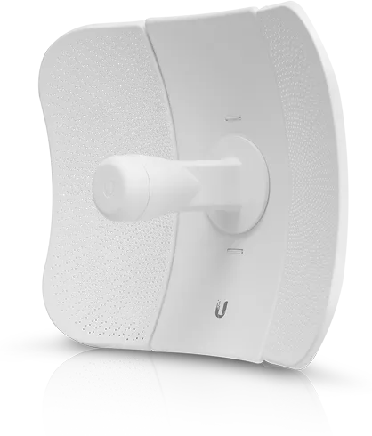 Antena LiteBeam AC como la que instalamos en el tejado
